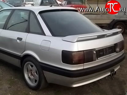 4 899 р. Спойлер Standart Audi 80 B3 седан (1986-1991) (Неокрашенный)  с доставкой в г. Владивосток