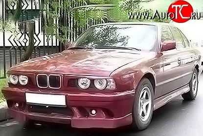 9 449 р. Передний бампер HAMANN Competition BMW 5 серия E34 седан дорестайлинг (1988-1994) (Неокрашенный)  с доставкой в г. Владивосток