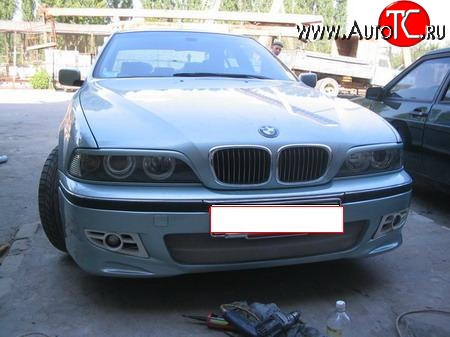 5 399 р. Накладка переднего бампера Borman BMW 5 серия E39 седан рестайлинг (2000-2003)  с доставкой в г. Владивосток