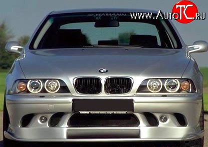 5 749 р. Накладка переднего бампера HAMANN Competition BMW 5 серия E39 седан дорестайлинг (1995-2000) (Неокрашенная)  с доставкой в г. Владивосток