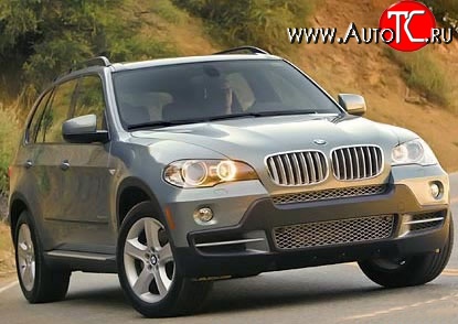 5 949 р. Передний бампер Standart BMW X5 E70 дорестайлинг (2006-2010) (Неокрашенный)  с доставкой в г. Владивосток