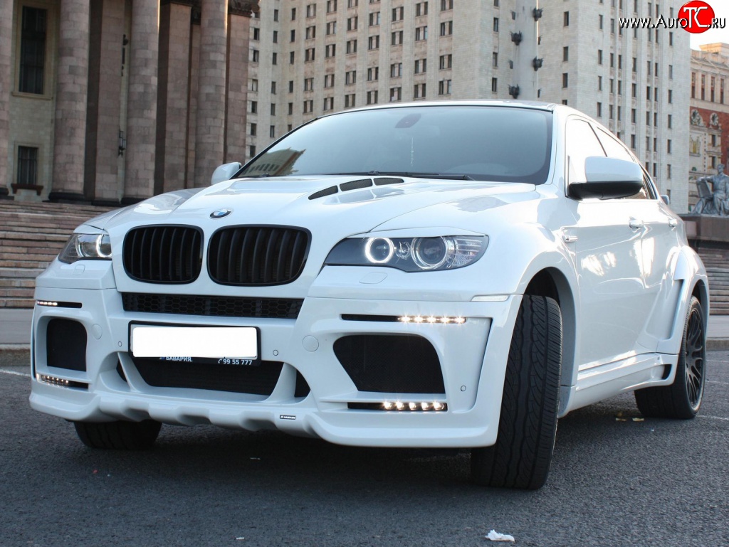 1 449 р. Реснички Hamann Tycoon Evo M BMW X6 E71 дорестайлинг (2008-2012)  с доставкой в г. Владивосток