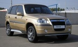 4 799 р. Передний бампер Атака Chevrolet Niva 2123 дорестайлинг (2002-2008) (Неокрашенный)  с доставкой в г. Владивосток. Увеличить фотографию 2