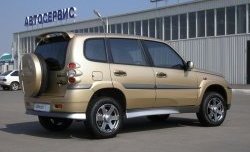 2 749 р. Арки на крылья Атака  Chevrolet Niva  2123 (2002-2008), Лада 2123 (Нива Шевроле) (2002-2008) (Неокрашенные)  с доставкой в г. Владивосток. Увеличить фотографию 1