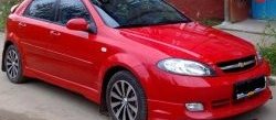 3 499 р. Пороги накладки Street Edition Chevrolet Lacetti хэтчбек (2002-2013) (Неокрашенные)  с доставкой в г. Владивосток. Увеличить фотографию 2