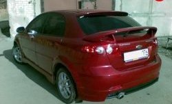 3 499 р. Пороги накладки Street Edition Chevrolet Lacetti хэтчбек (2002-2013) (Неокрашенные)  с доставкой в г. Владивосток. Увеличить фотографию 5