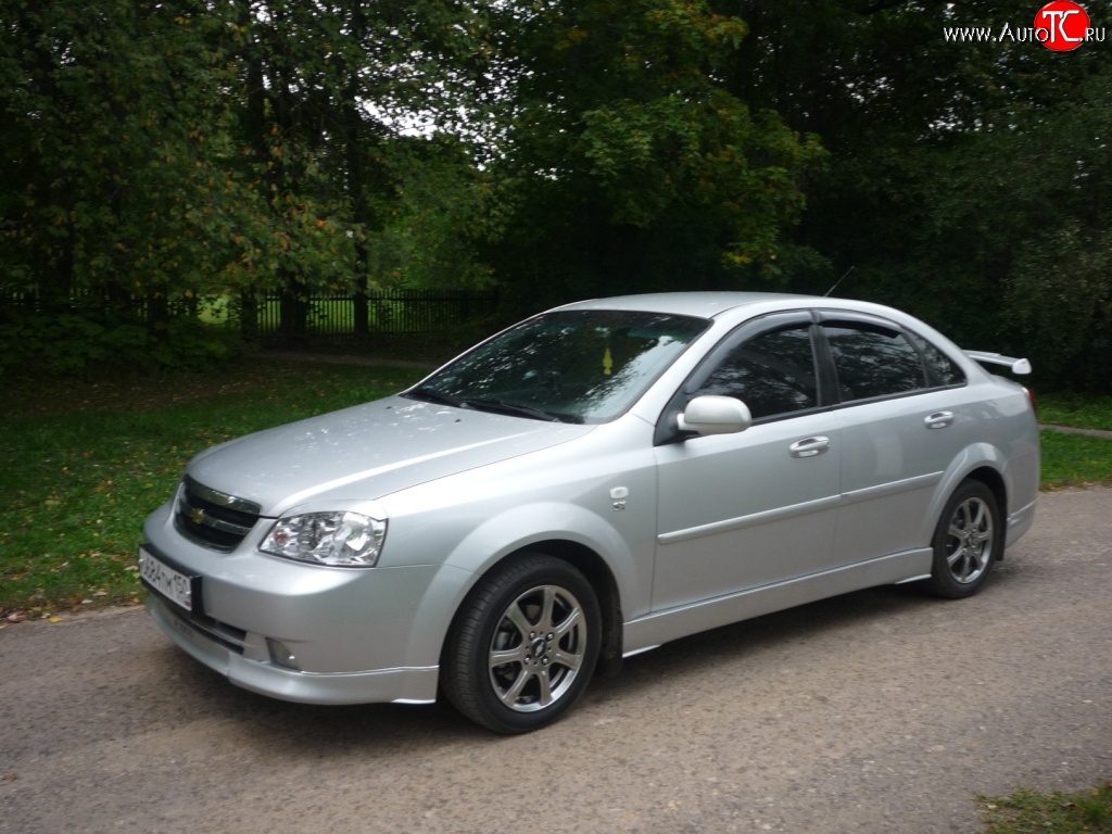 3 399 р. Пороги накладки CTS Chevrolet Lacetti универсал (2002-2013) (Неокрашенные)  с доставкой в г. Владивосток