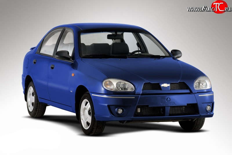 899 р. Решётка радиатора Style Daewoo Lanos T100 дорестайлинг, седан (1997-2002) (Неокрашенная)  с доставкой в г. Владивосток