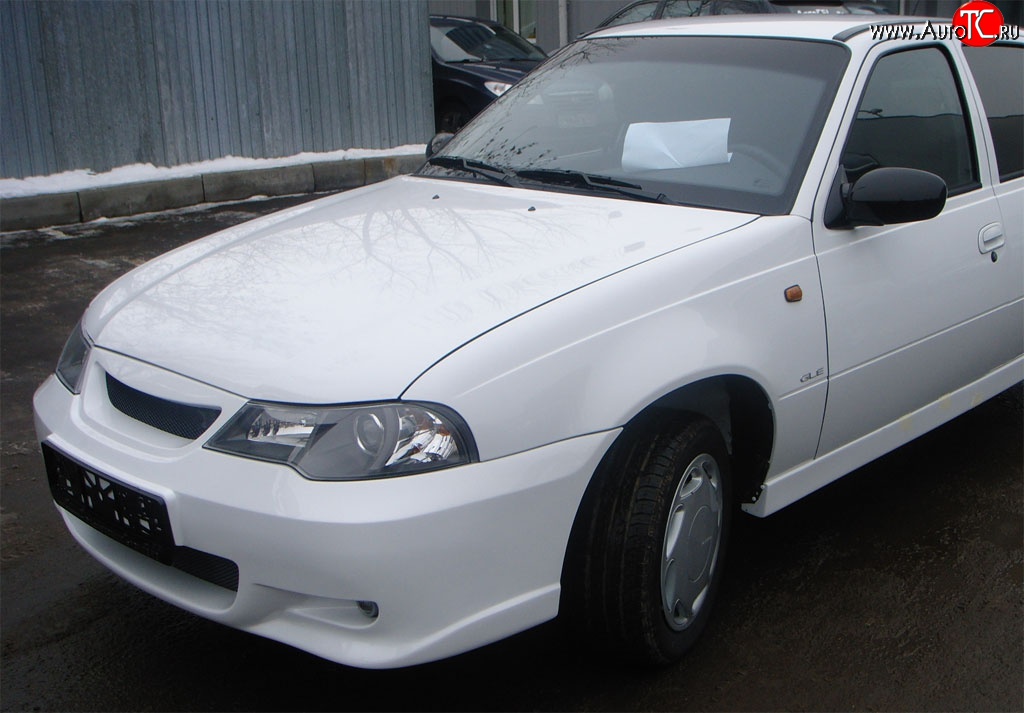 6 099 р. Пороги накладки GT Dynamics Daewoo Nexia рестайлинг (2008-2015) (Неокрашенные)  с доставкой в г. Владивосток