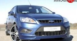 6 599 р. Накладка переднего бампера Loder 1899 Ford Focus 2 универсал рестайлинг (2007-2011) (Неокрашенная)  с доставкой в г. Владивосток. Увеличить фотографию 2