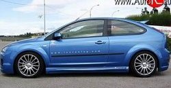 3 249 р. Спойлер ICC Ford Focus 2 хэтчбэк 3 дв. дорестайлинг (2004-2007)  с доставкой в г. Владивосток. Увеличить фотографию 3