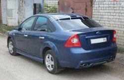 17 999 р. Задний бампер M-VRS Ford Focus 2 седан рестайлинг (2007-2011) (Неокрашенный)  с доставкой в г. Владивосток. Увеличить фотографию 2