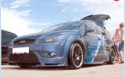 4 999 р. Накладка переднего бампера ST Sport Ford Focus 2  седан дорестайлинг (2004-2008) (Неокрашенная)  с доставкой в г. Владивосток. Увеличить фотографию 2