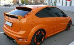 5 499 р. Нижний спойлер крышки багажника Sport Ford Focus 2 хэтчбэк 5 дв. дорестайлинг (2004-2008) (Неокрашенный)  с доставкой в г. Владивосток. Увеличить фотографию 2