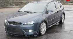 5 899 р. Пороги накладки Sport Ford Focus 2 хэтчбэк 3 дв. рестайлинг (2007-2011) (Неокрашенные)  с доставкой в г. Владивосток. Увеличить фотографию 2