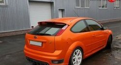 5 999 р. Накладка заднего бампера ST Sport Ford Focus 2 хэтчбэк 3 дв. дорестайлинг (2004-2007) (Неокрашенный)  с доставкой в г. Владивосток. Увеличить фотографию 6