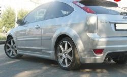 Пороги накладки MaxS Ford (Форд) Focus (Фокус)  2 (2004-2011) 2 хэтчбэк 3 дв. дорестайлинг, хэтчбэк 3 дв. рестайлинг