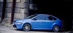 6 999 р. Пороги накладки ST  Ford Focus  2 (2004-2011)  седан дорестайлинг, хэтчбэк 5 дв. дорестайлинг, седан рестайлинг, хэтчбэк 5 дв. рестайлинг (Неокрашенные)  с доставкой в г. Владивосток. Увеличить фотографию 2