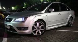 6 999 р. Пороги накладки ST  Ford Focus  2 (2004-2011)  седан дорестайлинг, хэтчбэк 5 дв. дорестайлинг, седан рестайлинг, хэтчбэк 5 дв. рестайлинг (Неокрашенные)  с доставкой в г. Владивосток. Увеличить фотографию 4