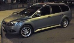 Пороги накладки BombStyle Ford Focus 2 универсал дорестайлинг (2004-2008)