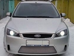 14 299 р. Передний бампер Concept Ford Focus 2 хэтчбэк 3 дв. дорестайлинг (2004-2007) (Неокрашенный)  с доставкой в г. Владивосток. Увеличить фотографию 2