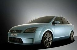 14 299 р. Передний бампер Concept Ford Focus 2 хэтчбэк 3 дв. дорестайлинг (2004-2007) (Неокрашенный)  с доставкой в г. Владивосток. Увеличить фотографию 4