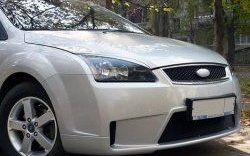 14 299 р. Передний бампер Concept Ford Focus 2 хэтчбэк 3 дв. дорестайлинг (2004-2007) (Неокрашенный)  с доставкой в г. Владивосток. Увеличить фотографию 5