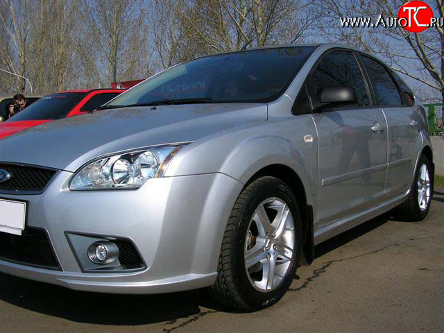 2 399 р. Противотуманные фары YTG Ford Focus 2 хэтчбэк 3 дв. дорестайлинг (2004-2007)  с доставкой в г. Владивосток