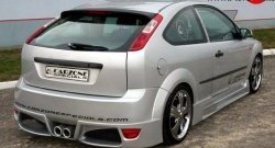 Задний бампер CarZone Futura Ford Focus 2 хэтчбэк 3 дв. рестайлинг (2007-2011)