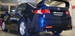 10 699 р. Спойлер Mugen Style  Honda Accord  CU (2008-2011) седан дорестайлинг (Неокрашенный)  с доставкой в г. Владивосток. Увеличить фотографию 2