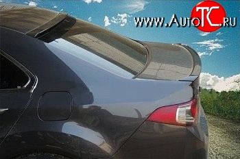 4 199 р. Накладка Elegance Light на заднее лобовое стекло автомобиля  Honda Accord  CU (2008-2011) седан дорестайлинг (Неокрашенный)  с доставкой в г. Владивосток