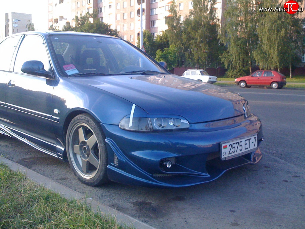 7 299 р. Передний бампер VeilSide Honda Civic EG седан (1992-1995)  с доставкой в г. Владивосток