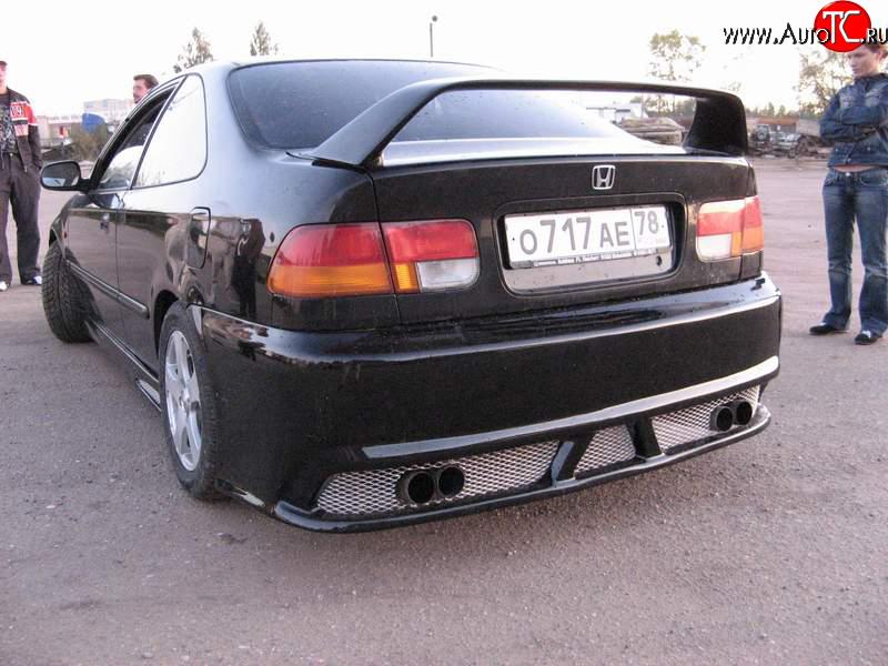 5 499 р. Задний бампер VeilSide Honda Civic EJ,EK,EM седан дорестайлинг (1995-1998)  с доставкой в г. Владивосток