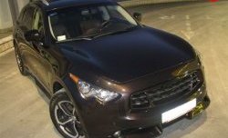 11 599 р. Пороги накладки Diablo INFINITI FX50 S51 дорестайлинг (2008-2011) (Неокрашенные)  с доставкой в г. Владивосток. Увеличить фотографию 4