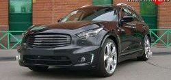 1 599 р. Реснички Galart  INFINITI FX50  S51 (2008-2014) дорестайлинг, рестайлинг (Неокрашенные)  с доставкой в г. Владивосток. Увеличить фотографию 1