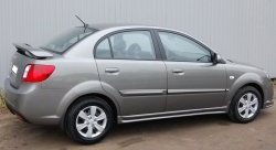 5 799 р. Спойлер GT Dynamics KIA Rio 2 JB дорестайлинг седан (2005-2009) (Неокрашенный)  с доставкой в г. Владивосток. Увеличить фотографию 2