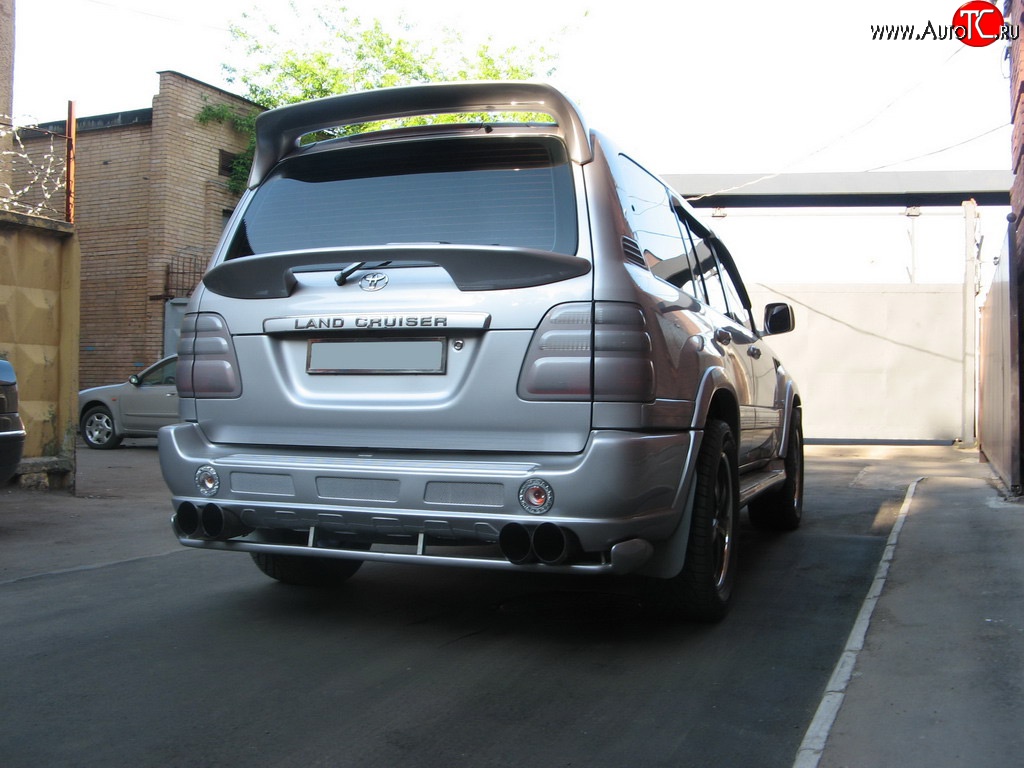 8 149 р. Спойлер-ручка Sport Toyota Land Cruiser 100 дорестайлинг (1998-2002) (Неокрашенный)  с доставкой в г. Владивосток