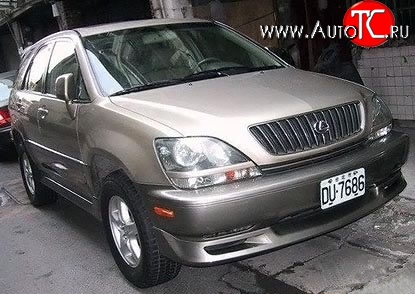 8 949 р. Накладка переднего бампера RX Lexus RX300 XU10 дорестайлинг (1995-2001) (Неокрашенная)  с доставкой в г. Владивосток