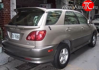 8 949 р. Накладка заднего бампера RX Lexus RX300 XU10 дорестайлинг (1995-2001) (Неокрашенная)  с доставкой в г. Владивосток