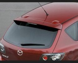 5 299 р. Спойлер Sport  Mazda 3/Axela  BK (2003-2009) дорестайлинг, хэтчбэк, рестайлинг, хэтчбэк (Неокрашенный)  с доставкой в г. Владивосток. Увеличить фотографию 4