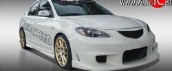 619 р. Реснички Mazda-Speed  Mazda 3/Axela  BK (2003-2009) дорестайлинг седан, рестайлинг седан (Неокрашенные)  с доставкой в г. Владивосток. Увеличить фотографию 1