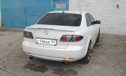 4 899 р. Спойлер GTI со стоп-сигналом Mazda 6 GG седан дорестайлинг (2002-2005) (Неокрашенный)  с доставкой в г. Владивосток. Увеличить фотографию 4