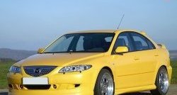 9 499 р. Накладка переднего бампера ATH Mazda 6 GG лифтбэк дорестайлинг (2002-2005)  с доставкой в г. Владивосток. Увеличить фотографию 4