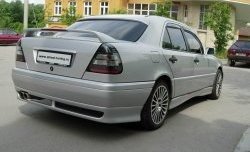 3 599 р. Пороги накладки Rieger Mercedes-Benz C-Class S202 дорестайлинг универсал (1992-1997)  с доставкой в г. Владивосток. Увеличить фотографию 3