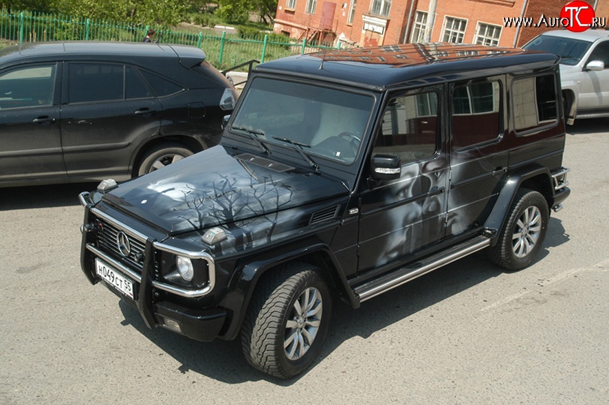 20 899 р. Арки крыльев AMG Mercedes-Benz G class W463 5 дв. дорестайлинг (1989-1994) (Неокрашенные)  с доставкой в г. Владивосток