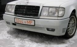 7 239 р. Передний бампер Classic на Mercedes-Benz E-Class W124 седан дорестайлинг (1984-1993)  с доставкой в г. Владивосток. Увеличить фотографию 2