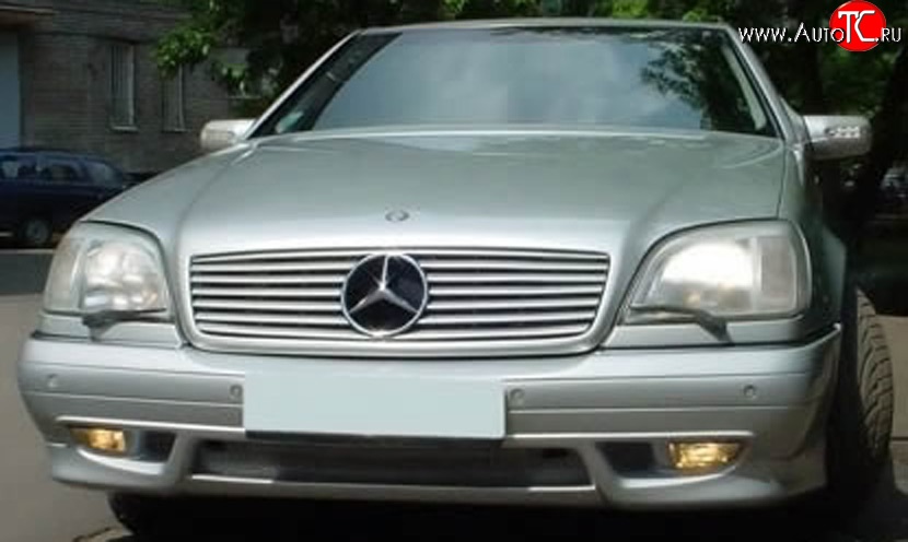 14 949 р. Передний бампер AMG Mercedes-Benz S class W140 Купе (1991-1998) (Неокрашенный)  с доставкой в г. Владивосток