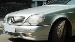 14 949 р. Передний бампер AMG Mercedes-Benz S class W140 Купе (1991-1998) (Неокрашенный)  с доставкой в г. Владивосток. Увеличить фотографию 2