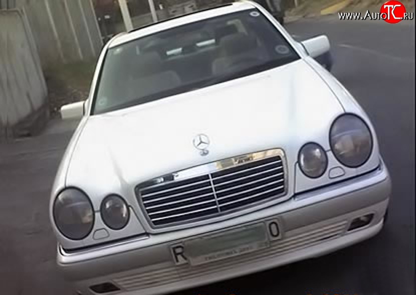 6 549 р. Накладка переднего бампера LORINZER Style Mercedes-Benz E-Class W210 дорестайлинг универсал (1996-1999) (Неокрашенная)  с доставкой в г. Владивосток