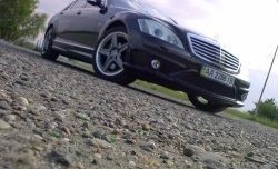 8 649 р. Передний бампер AMG Mercedes-Benz S class W221 (2006-2013) (Неокрашенный)  с доставкой в г. Владивосток. Увеличить фотографию 3